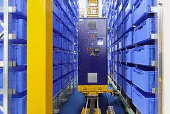 automated storage and retrieval system (ASRS)